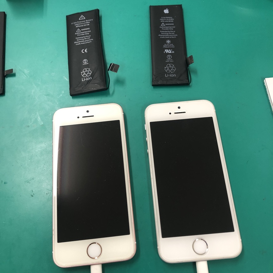 iPhone7とiPhone6SとiPhoneSEのバッテリー交換